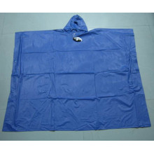 Custom PVC Waterproof Square Rain Poncho for Adult